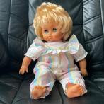 Leuke blonde pop (36cm), blauwe ogen, Ophalen, Zo goed als nieuw, Overige typen