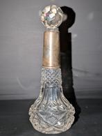 Antieke Kristallen Parfumfles, Ophalen of Verzenden