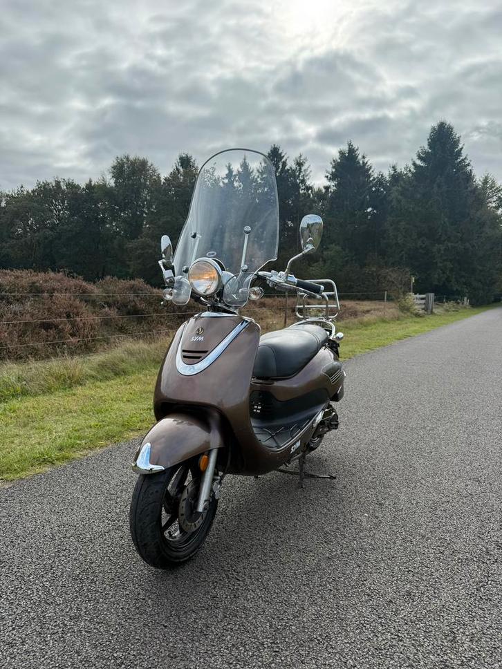 Sym allo 2015/snor/7334km, Fietsen en Brommers, Scooters | SYM, Gebruikt, Allo, Maximaal 25 km/u, Benzine, Ophalen of Verzenden