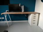 Steigerhout bureau, Ophalen, Zo goed als nieuw