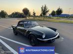 Triumph Spitfire MK IV Cabriolet | Route 66 Auctions, Auto's, Oldtimers, Lederen bekleding, Overige carrosserieën, Triumph, Zwart