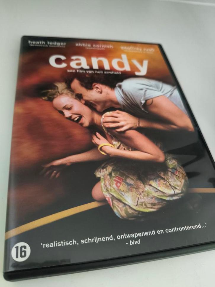 Candy - Heath Ledger Geoffrey Rush 2006 Aangrijpend drama, Cd's en Dvd's, Dvd's | Drama, Zo goed als nieuw, Drama, Alle leeftijden