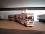 Scania R combinatie H. Satter Tekno, Hobby en Vrije tijd, Modelauto's | 1:50, Ophalen of Verzenden, Nieuw, Bus of Vrachtwagen