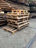 Gratis pallets 8 stuks kachelhout, Minder dan 3 m³, Ophalen, Overige houtsoorten, Blokken