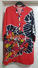 Rood Zwart Wit Jurk Tuniek Maat M katoen Indiase kameez, Maat 38/40 (M), Sapphire, Ophalen of Verzenden, Zo goed als nieuw