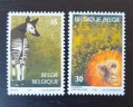 Belgie 1992 Apen Dieren Michel 2538-2539 postfris, Verzenden, Postfris, Dier of Natuur