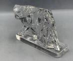 Baccarat Crystal Art Deco-sculptuur Kristal tijger Chevalier, Antiek en Kunst, Ophalen of Verzenden