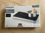 Nieuwe dubbele inductiekookplaat met 3 jaar garantie, Witgoed en Apparatuur, Nieuw, 3 kookzones of minder, Ophalen of Verzenden