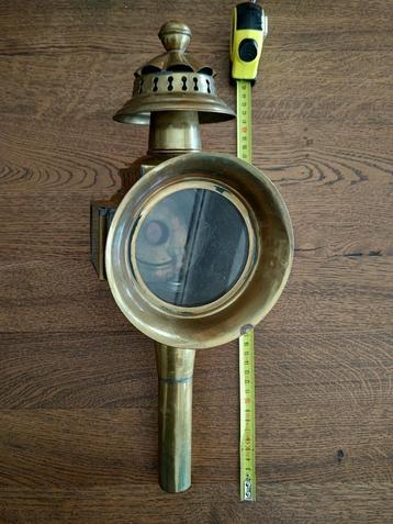 antieke Koetslamp (geheel origineel met brander) beschikbaar voor biedingen