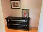Robuuste sidetable, massief hout, Ophalen, Gebruikt, 75 cm of meer, 60 cm of meer