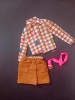 Vintage barbie francie #8647 1973:blouse skirt toys, Ophalen of Verzenden