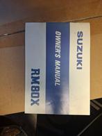 Suzuki RM80X Handleiding - 1979, Ophalen of Verzenden, Suzuki