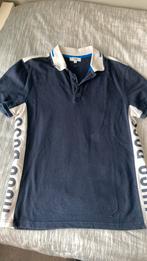 Donkerblauwe polo Hugo Boss, Jongen, Gebruikt, Ophalen of Verzenden, Shirt of Longsleeve