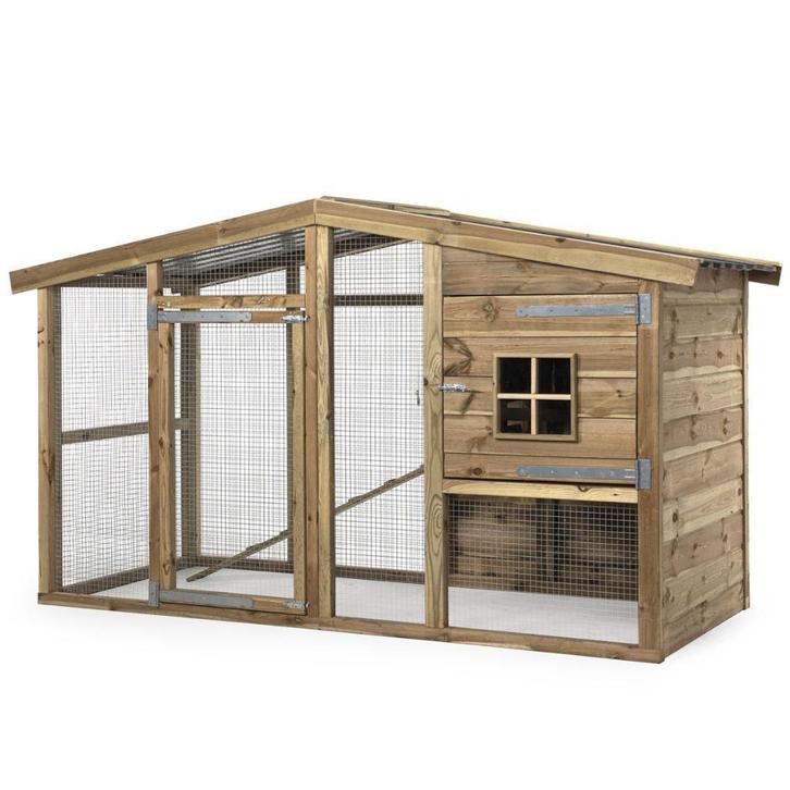 Kippenhok Onderhoudsvrij en handgemaakt!, Dieren en Toebehoren, Pluimvee | Toebehoren, Gebruikt, Kippenhok of Kippenren, Ophalen of Verzenden