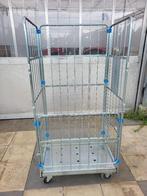Rolcontainers 4 heks met scharnierend voorhek (totaal 6 st.), Ophalen, Gebruikt, Transportkar