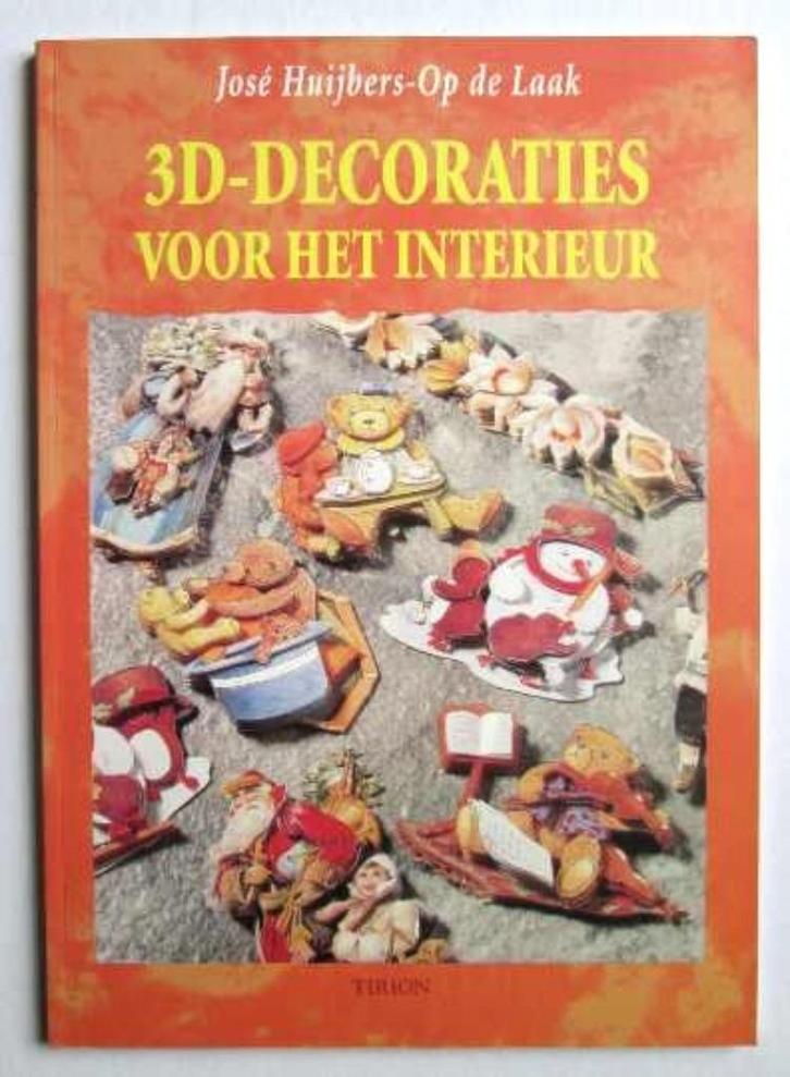 Knutselboek H643 - 3D-Decoraties voor het interieur, Boeken, Hobby en Vrije tijd, Zo goed als nieuw, Scrapbooking en Knutselen
