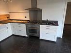 Mooie hoekkeuken met hardstenenblad, Huis en Inrichting, Keuken | Complete keukens, Ophalen, Gebruikt, Kunststof, Hoekkeuken