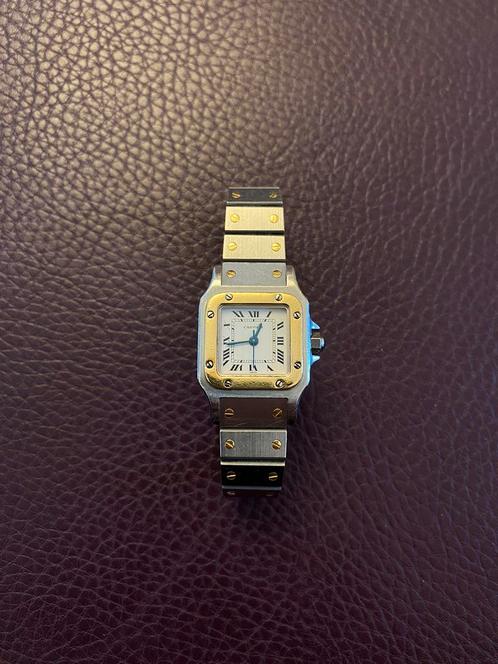 Originele Cartier Santos spider dial automatique jaren 80, Sieraden, Tassen en Uiterlijk, Horloges | Dames, Zo goed als nieuw