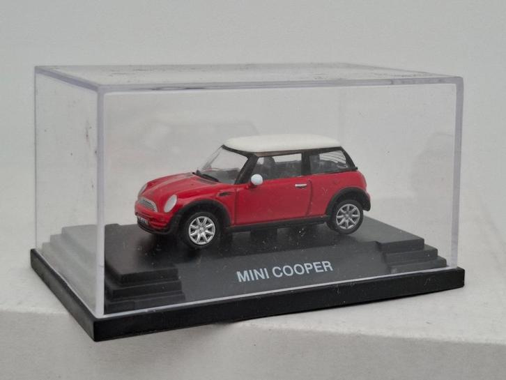 Mini Cooper 1/72, Hobby en Vrije tijd, Modelauto's | Overige schalen, Zo goed als nieuw, Auto, Verzenden