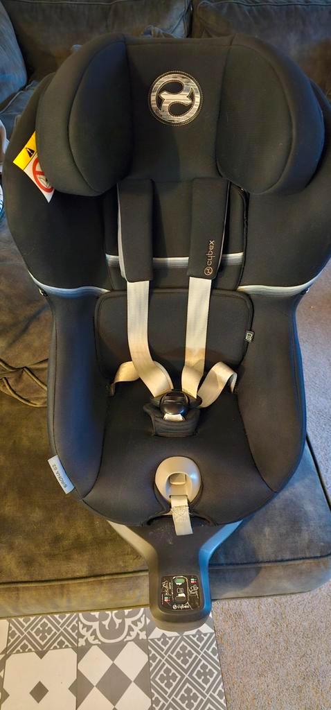 Cybex Sirona S2 i-Size Autostoel zwart, Kinderen en Baby's, Autostoeltjes, Gebruikt, Overige merken, 0 t/m 18 kg, Isofix, Verstelbare rugleuning