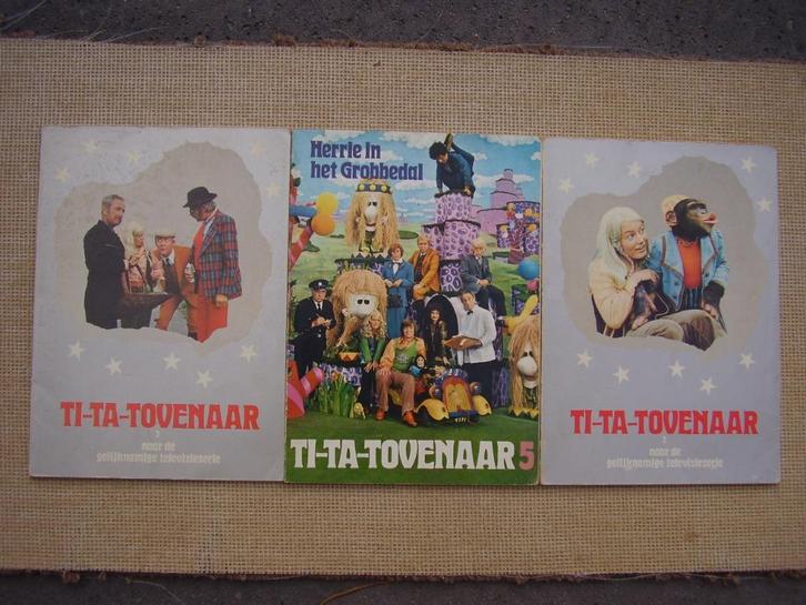 Ti-ta-tovenaar  (3 delen), Boeken, Kinderboeken | Kleuters, Gelezen, Fictie algemeen, Verzenden