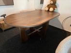 Eettafel Aseri 200x100 japandi Deens ovaal bijzondere poot, Ophalen, 100 tot 150 cm, Vijf personen of meer, Ovaal