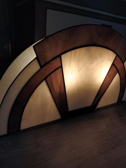 paars rose tiffany wandlamp, Antiek en Kunst, Antiek | Lampen, Ophalen of Verzenden