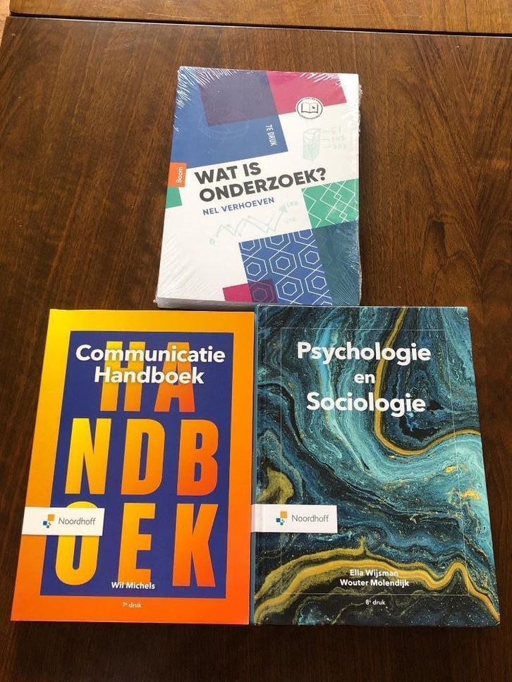 Communicatie boeken jaar 1, Boeken, Studieboeken en Cursussen, Nieuw, HBO, Alpha, Ophalen