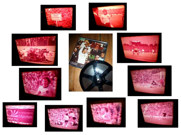 8mm film voetbal wereldkampioen 1974 den weg silent rood, Audio, Tv en Foto, Filmrollen, 8mm film, Ophalen of Verzenden