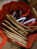 Kledinghangers hout, wit, zwart IKEA, Ophalen, Zo goed als nieuw, Hout, Kinderen