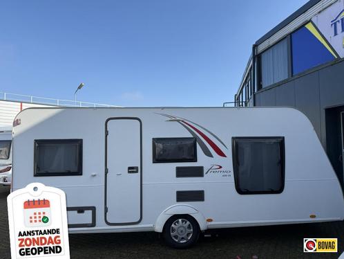 Bürstner Premio 490 TS, Queensbed, Rondzit, Zondag, Caravans en Kamperen, Caravans, Bedrijf, tot en met 4, 1000 - 1250 kg, Rondzit