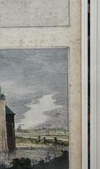 Kaart vesting Geertruidenberg en Slot Loevestein, Joan Blaeu, Ophalen of Verzenden