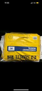 Zandcementmortel 25 KG, Doe-het-zelf en Verbouw, Metselstenen, Ophalen, Nieuw