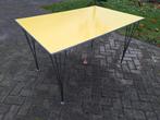 Vintage Fritz Hansen Piet Hein spanpoot tafel 120x80, Huis en Inrichting, Tafels | Eettafels, Ophalen, Gebruikt, Rechthoekig, 50 tot 100 cm