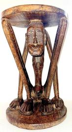 Rituele kruk (Luba/Songe, Congo, 45 cm), Ophalen of Verzenden