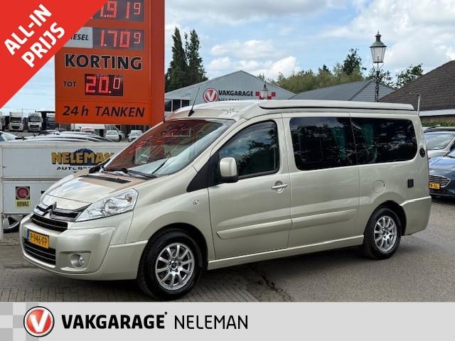 Westfalia Jumpy 163 pk AUTOMAAT BUSCAMPER TREKHAAK, Caravans en Kamperen, Campers, Bedrijf, Westfalia, Diesel, Automaat, 5 tot 6 meter