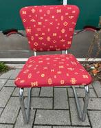 Gebroeders de Wit buisframe stoel, Huis en Inrichting, Stoelen, Ophalen, Zo goed als nieuw, Wit, Eén