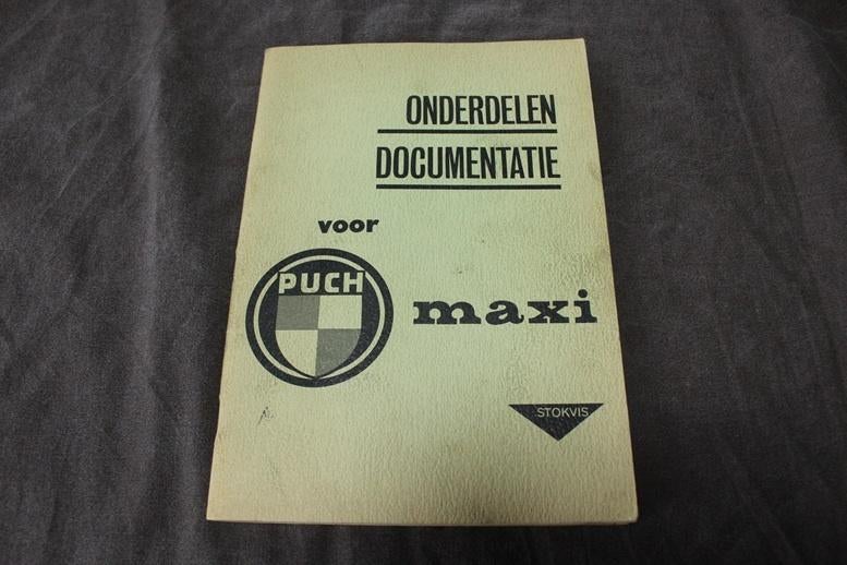 Puch Maxi L bromfiets onderdelen lijst, Ophalen of Verzenden, Gebruikt