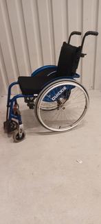 rolstoel quickie argon  vast frame afneembare wielen LEES, Ophalen of Verzenden, Gebruikt, Duwrolstoel
