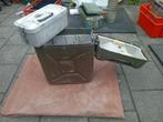 Militaire Alu  koelbox/Jerrycan maat, Ophalen, Gebruikt