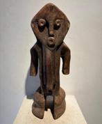 Antiek Beeld Hout-Figuur Legaal Congo 1940-50 + Certificaat, Ophalen of Verzenden