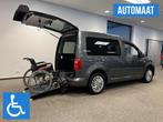 Volkswagen Caddy Rolstoelauto Automaat 3+1 of 5+0, Auto's, Te koop, Zilver of Grijs, Benzine, Overige modellen
