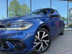 Volkswagen POLO 1.0 TSI R-Line Business - Automaat - Navi -, Gebruikt, 95 pk, Blauw, Leder en Stof