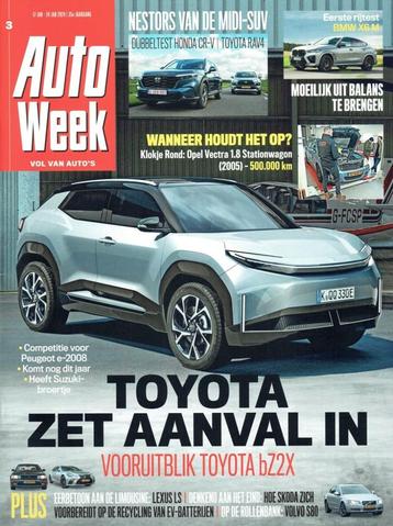 Autoweek 2024 nr. 3 (o.a. Honda CR-V e:HEV & Toyota RAV4) beschikbaar voor biedingen