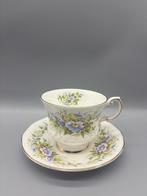 Elizabethan Kop en Schotel Wild Flower, Antiek en Kunst, Antiek | Servies los, Ophalen of Verzenden