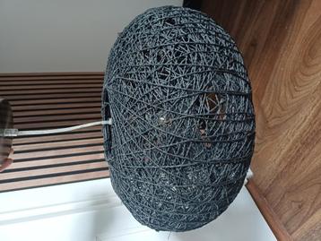 2 Design Hanglampen zwart touw  beschikbaar voor biedingen