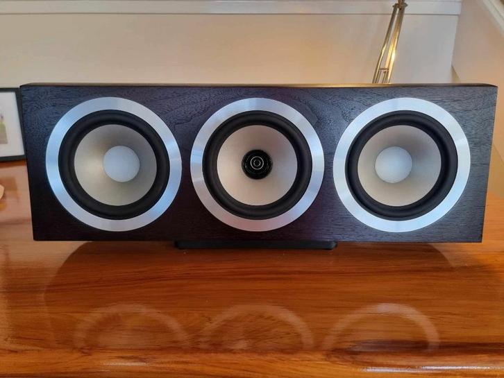 Gezocht: Tannoy Revolution Signature DC6LCR espresso, Audio, Tv en Foto, Luidsprekers, Zo goed als nieuw, Center speaker, 120 watt of meer