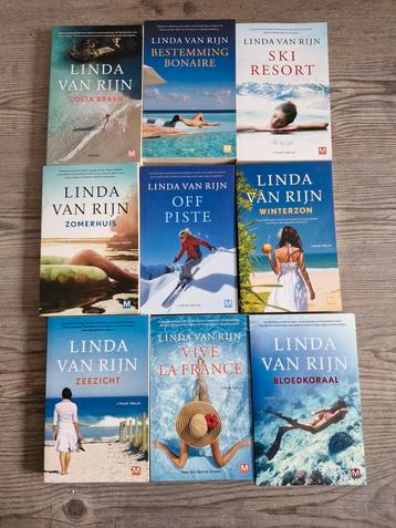 9 boeken linda van rijn - thrillers beschikbaar voor biedingen