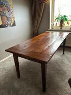 Teak houten eetkamer tafel 2 meter, 200 cm of meer, 50 tot 100 cm, Teakhout, Rechthoekig