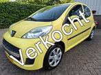 Peugeot 107 1.0-12V XS AUTOMAAT 5-DEURS NIEUWE APK 68PK, Stof, Gebruikt, Overige kleuren, 4 stoelen